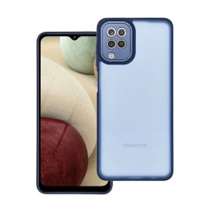 Samsung A12 Gigapack Szilikon telefonvédő ütésállóság, kameravédő, SÖTÉTKÉK