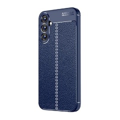 Samsung A15 5G Gigapack Szilikon telefonvédő ütésállóság, varrás minta, SÖTÉTKÉK