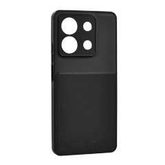 Redmi Note 13 5G Gigapack Szilikon telefonvédő ütésállóság, csíkos, FEKETE