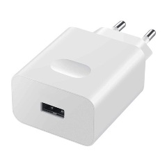 HUAWEI hálózati töltő USB aljzat (22.5W, gyorstöltő) FEHÉR (Gigapack csomagolás)