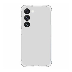 Samsung S23 Gigapack szilikon telefonvédő ütésállóság, légpárnás sarok, ÁTLÁTSZÓ