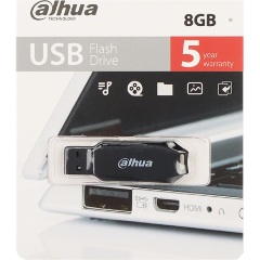 Dahua 8GB U176 USB-A 2.0 pendrive BOX fekete