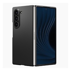 Samsung Z Fold6 5G SPIGEN AIRSKIN szilikon telefonvédő ütésállóság FEKETE