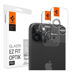 iPhone 15 Plus SPIGEN OPTIK PRO kameravédő üveg 2db 9H ÁTLÁTSZÓ