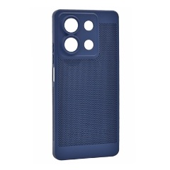 Redmi Note 13 5G GIGAPACK Műanyag telefonvédő légáteresztő, kameravédő, SÖTÉTKÉK