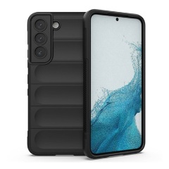 Samsung S22 5G Gigapack szilikon telefonvédő ütésállóság, 3D, FEKETE