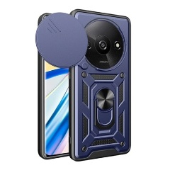 Redmi A3 4G Gigapack Defender szilikon telefonvédő ütésállóság, kameravédő, SÖTÉTKÉK