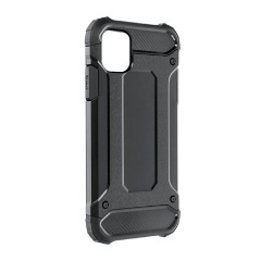 iPhone 15 Pro Gigapack Defender szilikon telefonvédő ütésállóság, fémhatás, FEKETE iPhone 15 Pro Gigapack Defender szilikon telefonvédő ütésállóság, fémhatás, FEKETE