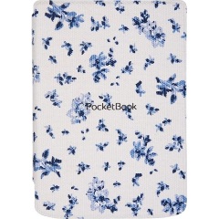 PocketBook PB629/634 Shell 6" e-book olvasó tok mintás (virágos)