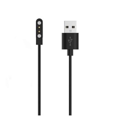 Haylou LS10 RT2 GIGAPACK Töltőkábel USB mágneses, 100cm, FEKETE