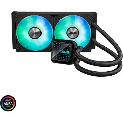 Asus PRIME LC 240 ARGB processzor vízhűtő fekete