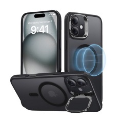 iPhone 16 ESR CLASSIC HALOLOCK szilikon telefonvédő ütésállóság, MagSafe, FEKETE