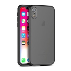 iPhone XR 6.1 IPAKY SPECTER szilikon telefonvédő ütésállóság FEKETE