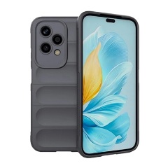 Honor 200 Lite 5G Gigapack Szilikon telefonvédő ütésállóság, 3D, SÖTÉTSZÜRKE