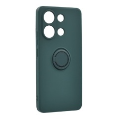 Redmi Note 13 4G Gigapack Szilikon telefonvédő tartógyűrű, kameravédő, SÖTÉTZÖLD
