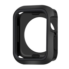 Apple Watch Series SE 2 44mm Gigapack Szilikon keret ütésálló FEKETE