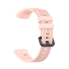 Huawei Band 4 Pro Gigapack pótszíj egyedi méret, szilikon, RÓZSASZÍN