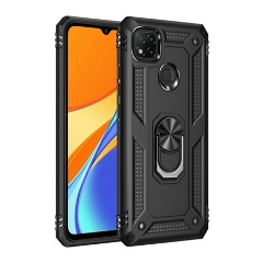 Redmi 10A Gigapack Defender szilikon telefonvédő ütésállóság, mágneses, FEKETE