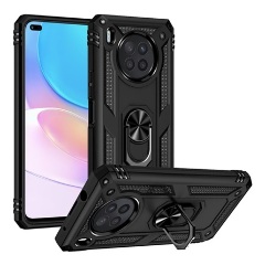 Honor 50 Lite Gigapack Defender szilikon telefonvédő ütésállóság, mágneses, FEKETE