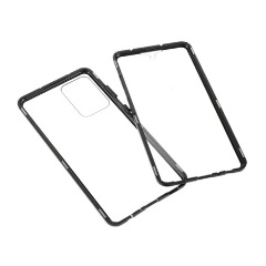 Samsung A52s 5G Gigapack Alumínium telefonvédő 360°-os védelem, 9H, FEKETE