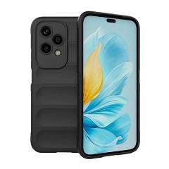 Honor 200 Lite 5G Gigapack Szilikon telefonvédő ütésállóság, 3D, FEKETE Honor 200 Lite 5G Gigapack Szilikon telefonvédő ütésállóság, 3D, FEKETE