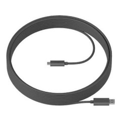 Logitech Video Converencing Group USB-C -> USB-A 2.0 M/M adatkábel 5m fekete
