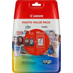 Canon PG-540L/CL-541XL/GP-501 Photo Value Pack tintapatron + fotópapír 4-color