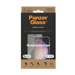 Samsung A55 5G PANZERGLASS képernyővédő üveg 3D, 9H + segédkeret, ÁTLÁTSZÓ