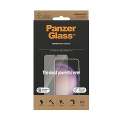 Samsung S24 Ultra 5G PANZERGLASS képernyővédő üveg 3D, 9H + segédkeret, ÁTLÁTSZÓ