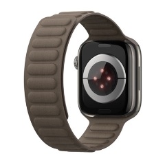 Apple Watch Series 10 42mm DUX DUCIS BL pótszíj egyedi méret, 3D, SÖTÉTSZÜRKE