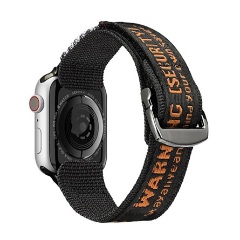 Apple Watch Series 10 46mm DUX DUCIS pótszíj egyedi méret, állítható, NARANCSSÁRGA