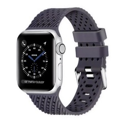 Apple Watch Series 10 42mm Gigapack Pótszíj egyedi méret, csíkos, SZÜRKE