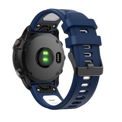 Garmin Fenix E Gigapack Pótszíj egyedi méret, QuickFit csatlakozás, SÖTÉTKÉK/FEHÉR