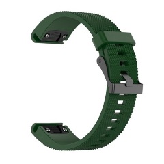 Garmin Fenix 7S Solar Gigapack pótszíj egyedi méret, QuickFit csatlakozás, SÖTÉTZÖLD