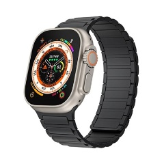 Apple Watch Series 10 42mm GIGAPACK Pótszíj egyedi méret, mágneses, FEKETE