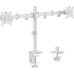Equip Articulating Dual Monitor Desk Mount Bracket 13"-27" monitor tartó asztalra fehér