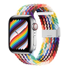 Apple Watch Series 10 46mm Gigapack Pótszíj egyedi méret, szivárvány, FEHÉR