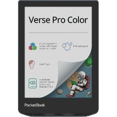 PocketBook Verse Pro Color 6" E-Ink Kaleido 3 vízálló e-book olvasó szürke (Stormy Sea; Linux 4.9.56) IPX8