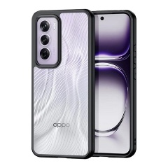Oppo Reno 12 Pro 5G DUX DUCIS AIMO szilikon telefonvédő ütésállóság, hullám, FEKETE