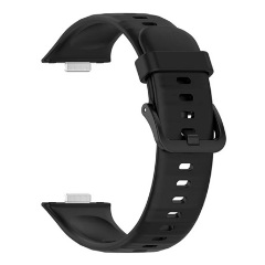 Huawei Watch Fit 3 Gigapack Pótszíj egyedi méret, szilikon, FEKETE