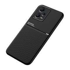 Redmi Note 12 Pro Plus Gigapack Szilikon telefonvédő ütésállóság, csíkos, FEKETE