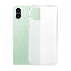 Redmi A2 Plus Gigapack Szilikon telefonvédő ütésállóság, légpárnás keret, ÁTLÁTSZÓ