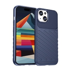 iPhone 15 Gigapack szilikon telefonvédő ütésállóság, dombor minta, SÖTÉTKÉK iPhone 15 Gigapack szilikon telefonvédő ütésállóság, dombor minta, SÖTÉTKÉK