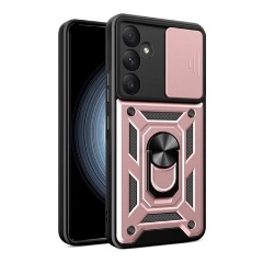Samsung A55 5G Gigapack Defender szilikon telefonvédő ütésállóság, kameravédő, ROZÉARANY