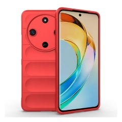 Honor Magic6 Lite 5G Gigapack Szilikon telefonvédő ütésállóság, 3D, PIROS Honor Magic6 Lite 5G Gigapack Szilikon telefonvédő ütésállóság, 3D, PIROS