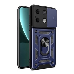 Redmi Note 13 5G Gigapack Defender szilikon telefonvédő ütésállóság, kameravédő, SÖTÉTKÉK