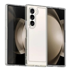 Samsung Z Fold6 5G Gigapack Szilikon telefonvédő ütésállóság, átlátszó hátlap, ÁTLÁTSZÓ