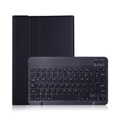 Samsung Tab A7 10.4 (2022) GIGAPACK Tok álló, bőr hatású FLIP, angol nyelvű, FEKETE