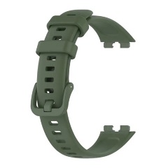 Huawei Band 9 Gigapack Pótszíj egyedi méret, szilikon, SÖTÉTZÖLD