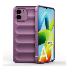 Redmi A2 Gigapack Szilikon telefonvédő ütésállóság, 3D, LILA